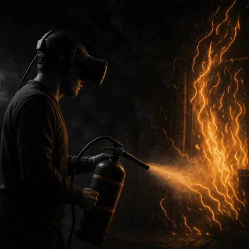 شبیه ساز اطفای حریق