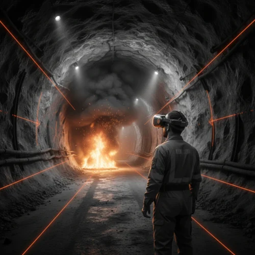 شبیهساز اطفا حریق در معادن